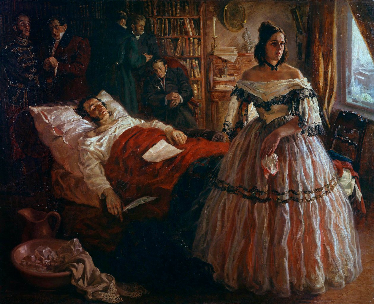 Alexander Pushkin And His Family On Pushkin Monumnet In Eritrea