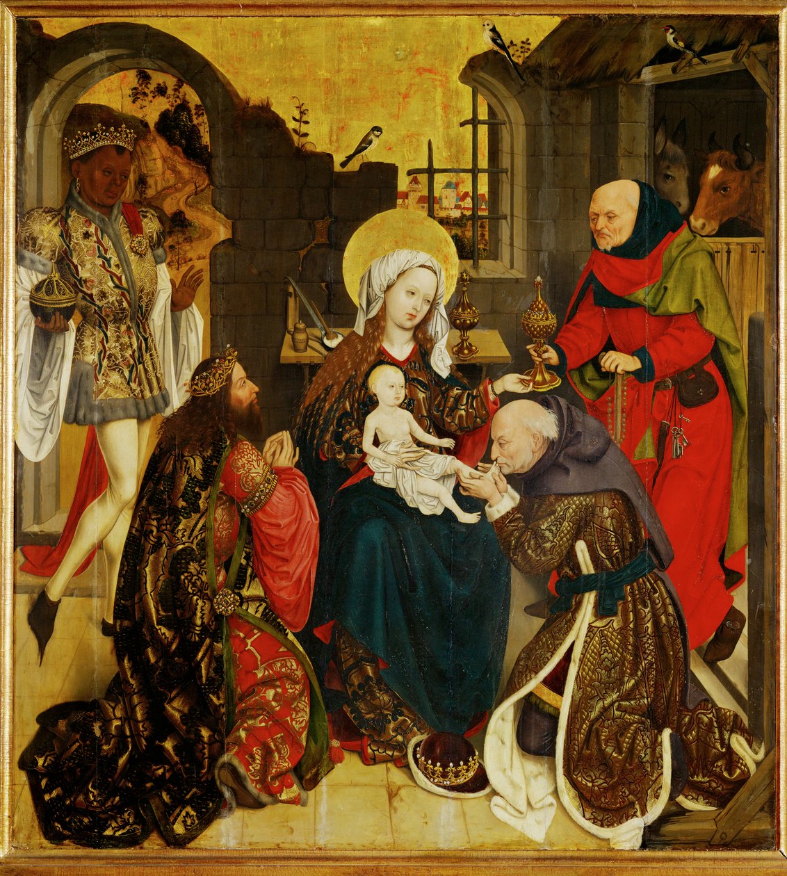 Anbetung der Könige von Schottenaltar Master