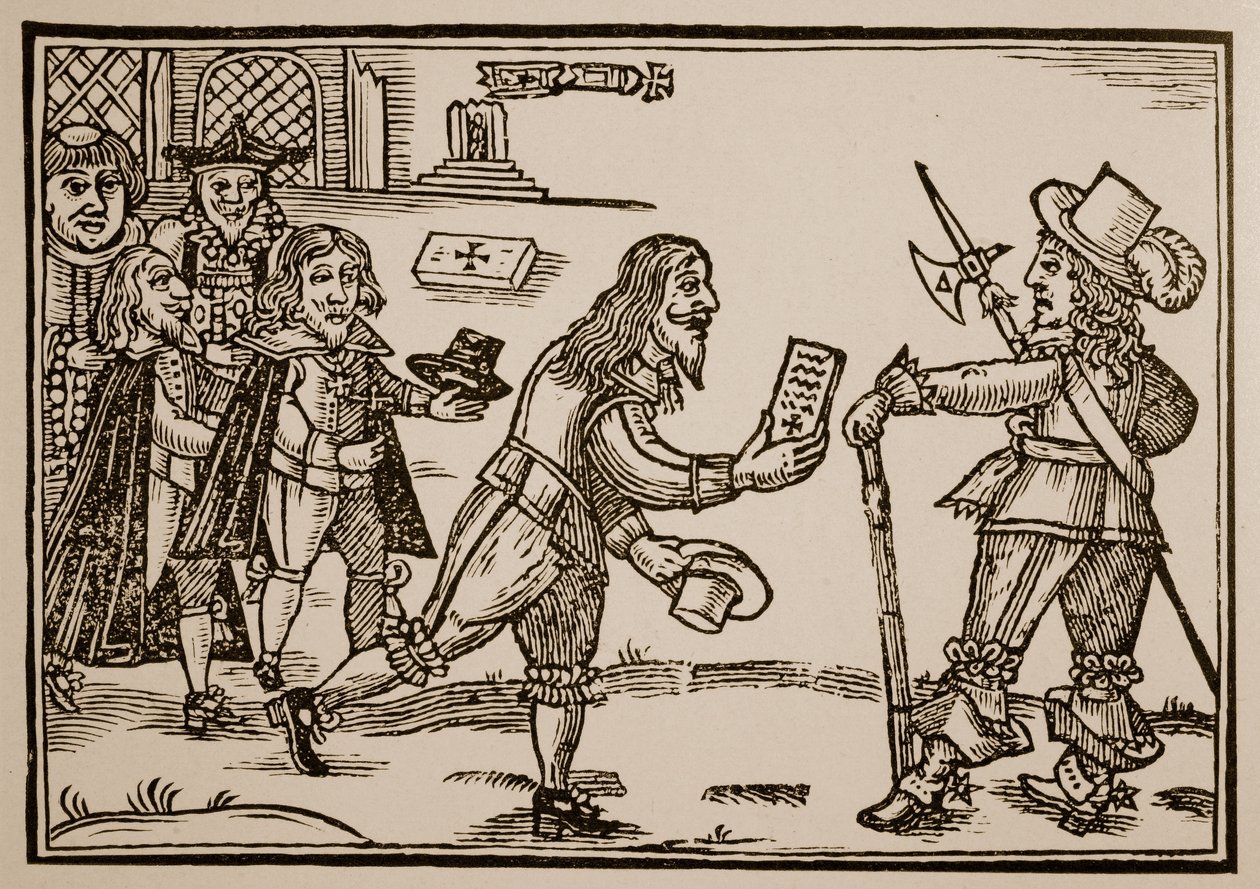 Die demütige Petition von Jock of Braid Scotland, 1648 von Scottish School