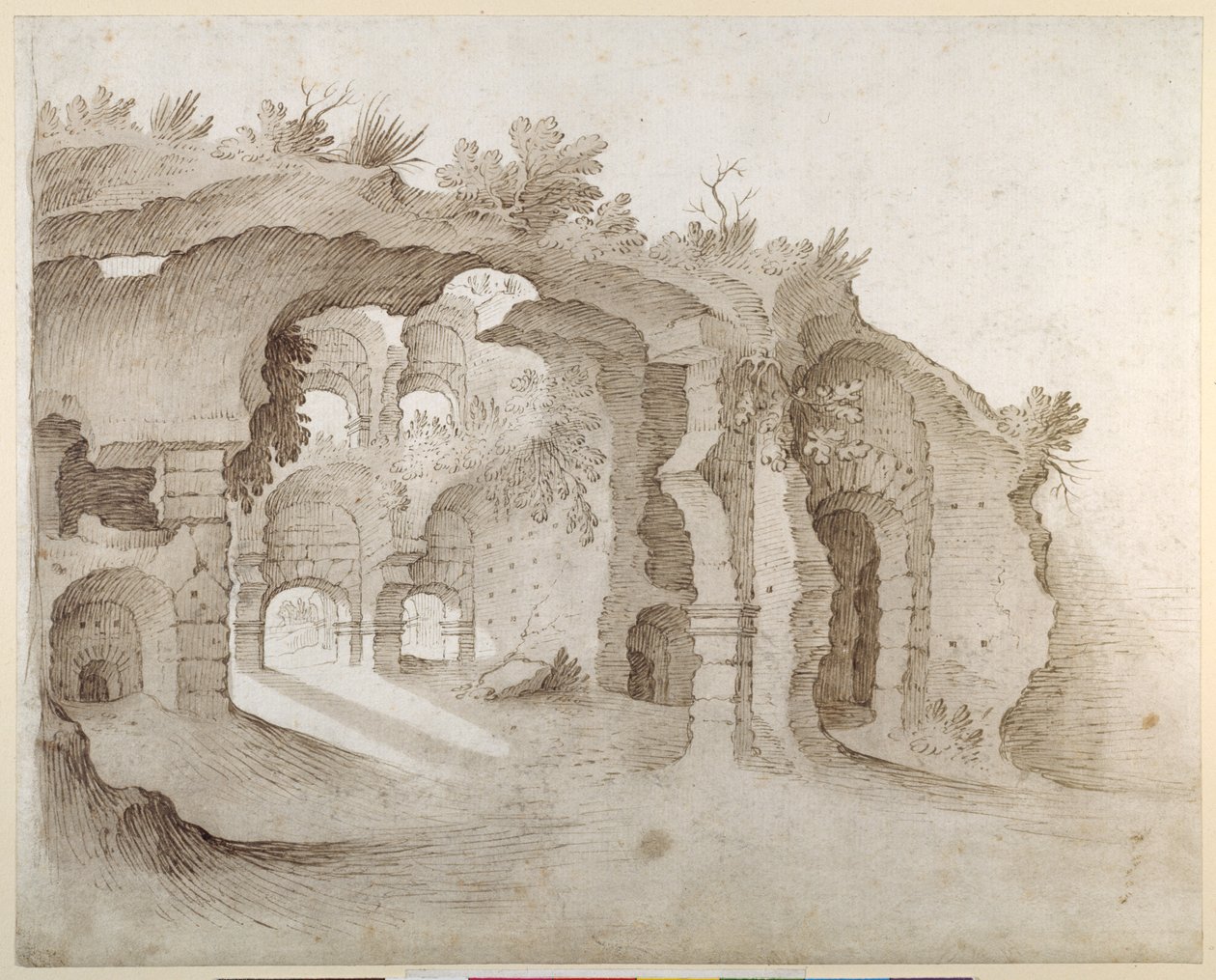 Eingang zum Kolosseum von Sebastian Vrancx