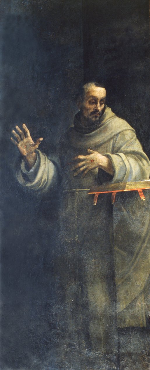 Der heilige Franz von Assisi, ca. 1510er-20er Jahre von Sebastiano del Piombo