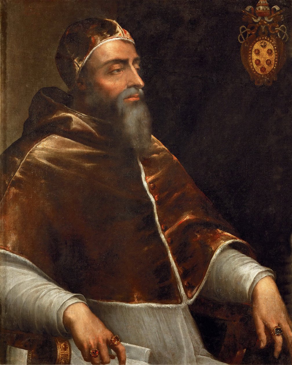 Porträt von Papst Clemens VII. von Sebastiano del (circle of) Piombo