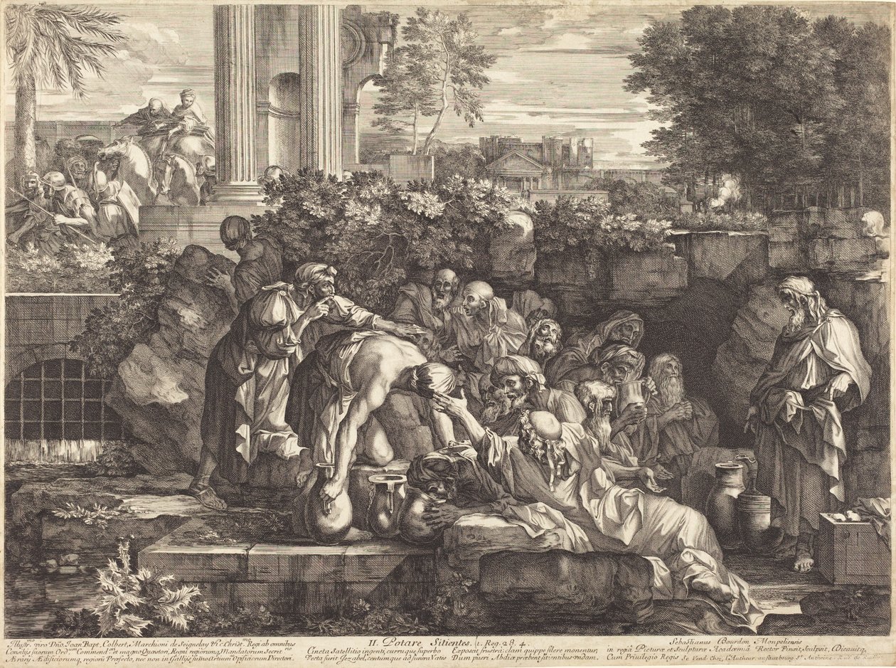 Die Durstigen tränken von Sébastien Bourdon