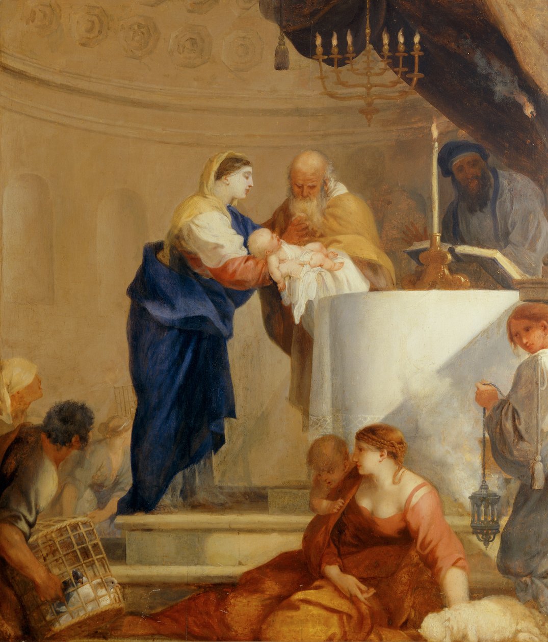 Darstellung im Tempel von Sebastien Bourdon