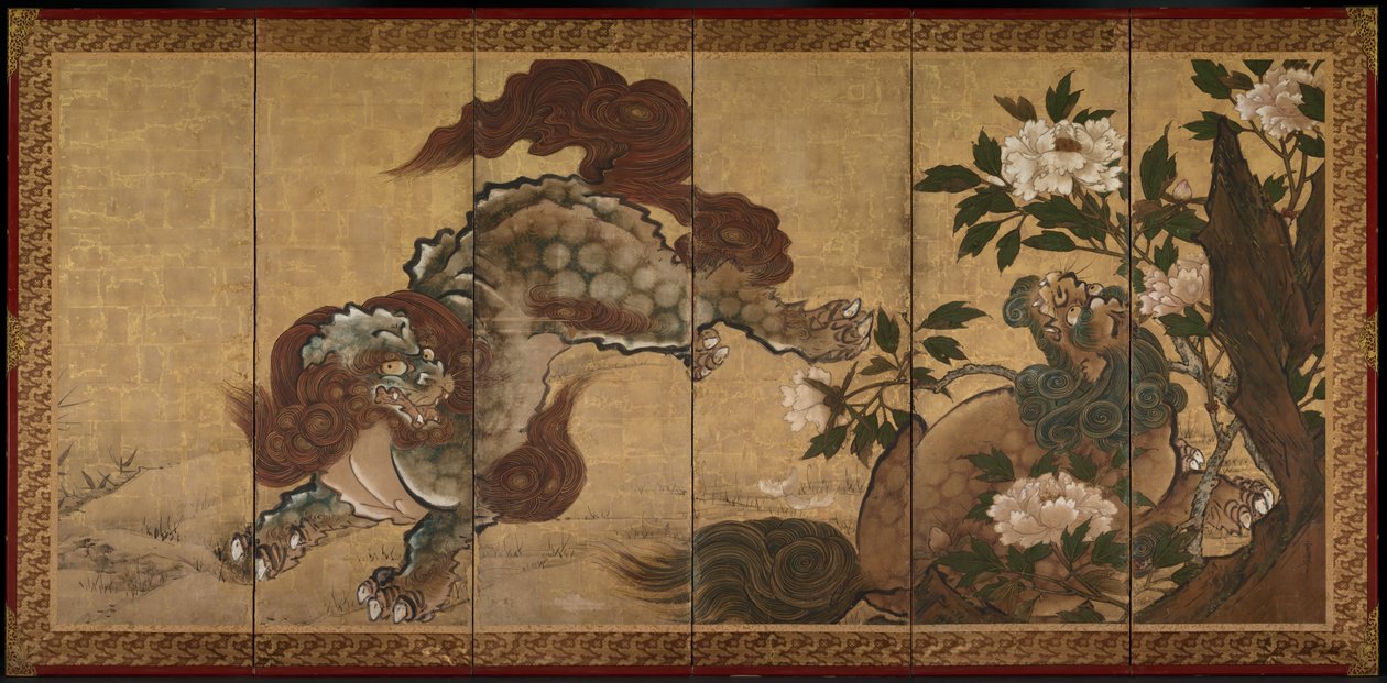 Löwen, 1668 von Sekkei Yamaguchi
