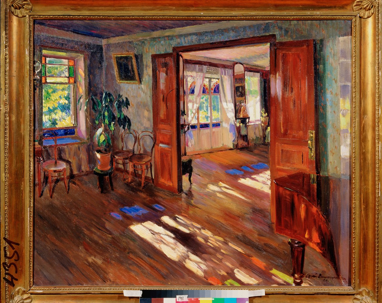 In einem Haus von Sergei Arsenevich Vinogradov