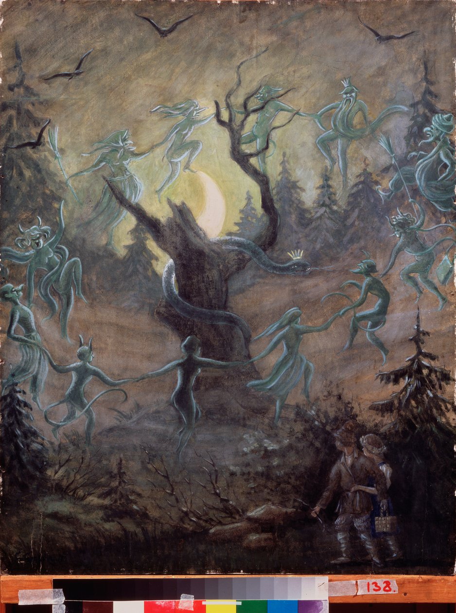 Nacht am Vorabend des Ivan-Kupala-Festes von Sergei Yurevich Sudeikin