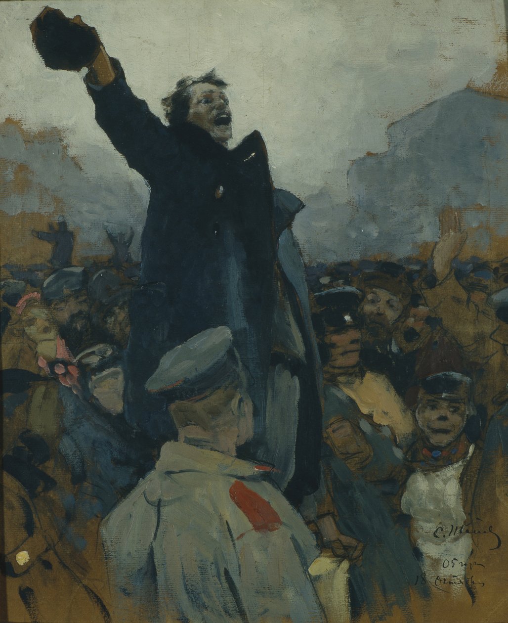 Die Manifestation von 1905 von Sergej Vasilevic Ivanov
