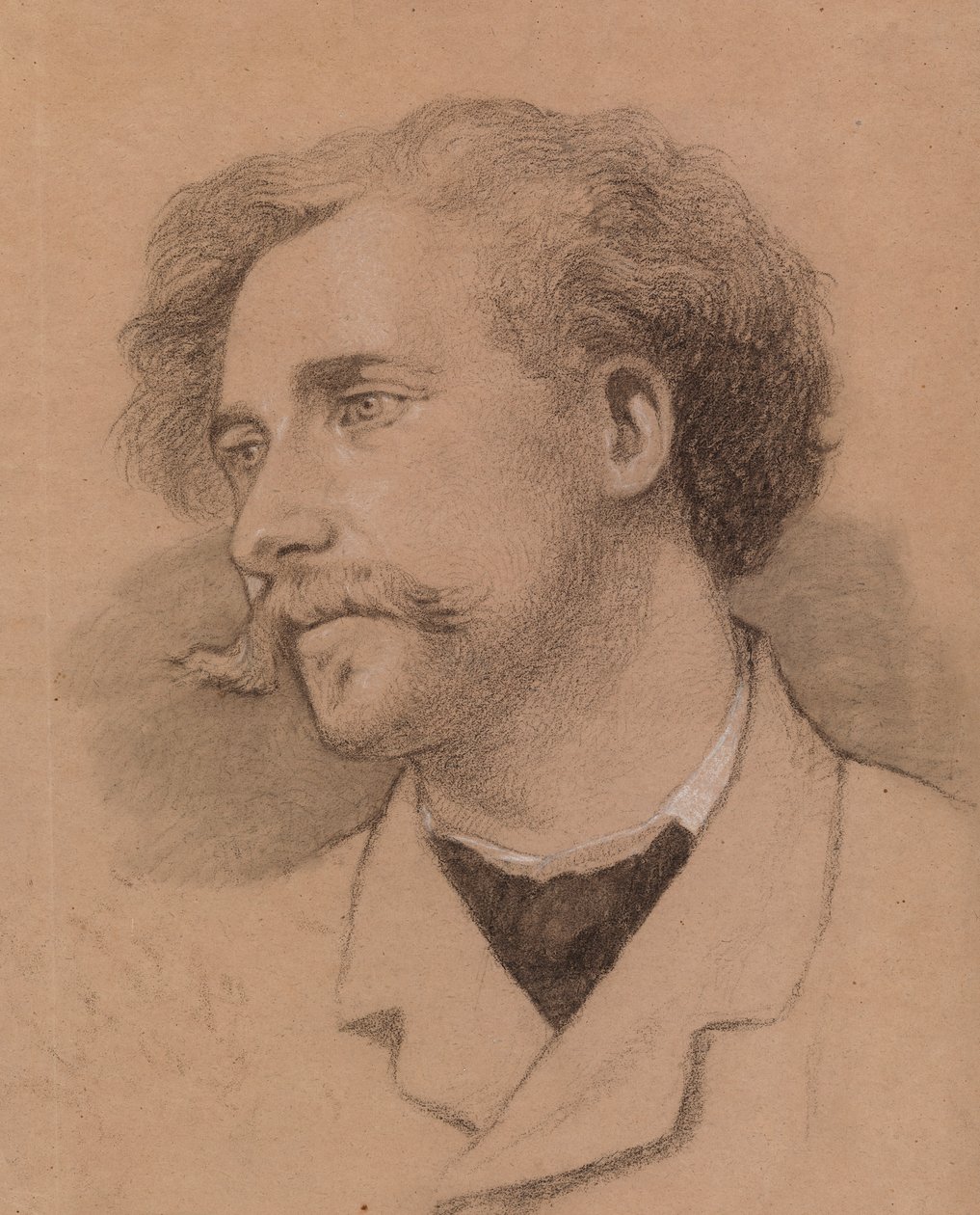 Porträt eines Mannes von Severin Falkman