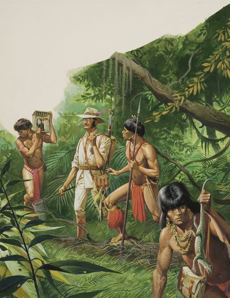 Henry Bates, Entdecker des Amazonasbeckens von Severino Baraldi