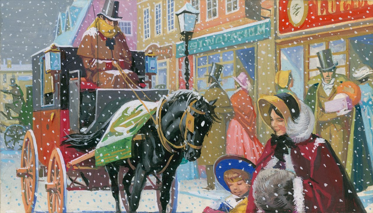 Illustration für Black Beauty von Severino Baraldi