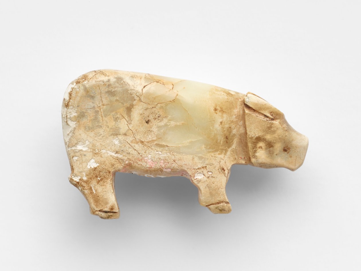 Anhänger in Form eines Wasserbüffels, ca. 1100-1000 v. Chr. von Shang Dynasty Chinese School