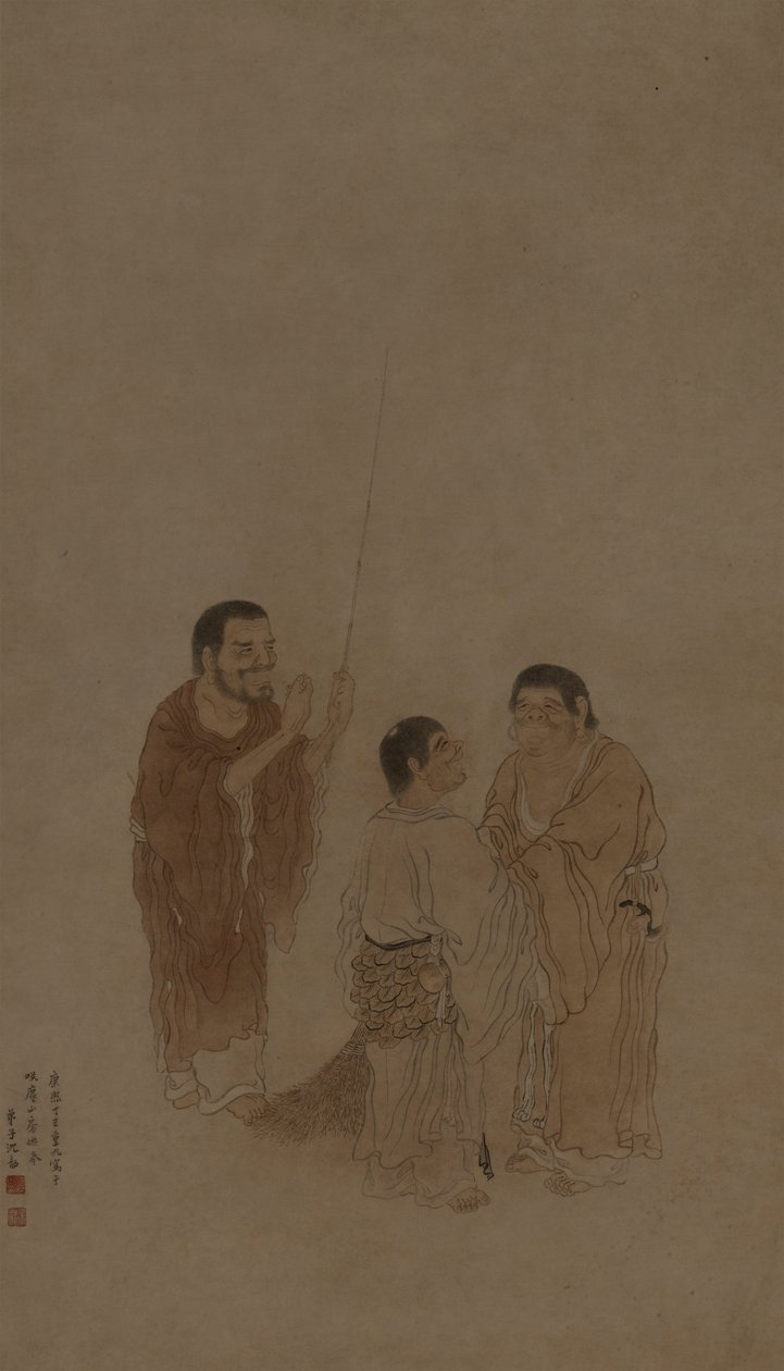 Drei Unsterbliche von Shen Shao