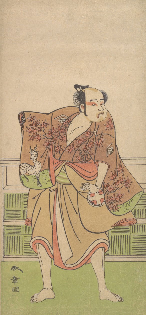 Otani Hiroemon in der Rolle von Gokumon no Shobei, 9. Monat, 1774 von Shunsho