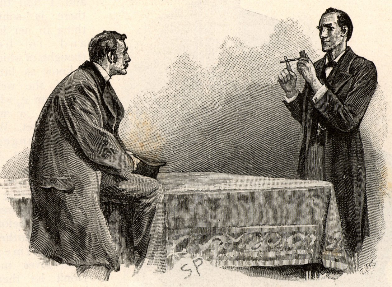 Das Abenteuer des gelben Gesichts von Sidney Paget