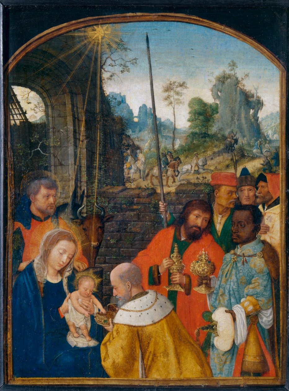 Die Anbetung der Könige von Simon Bening