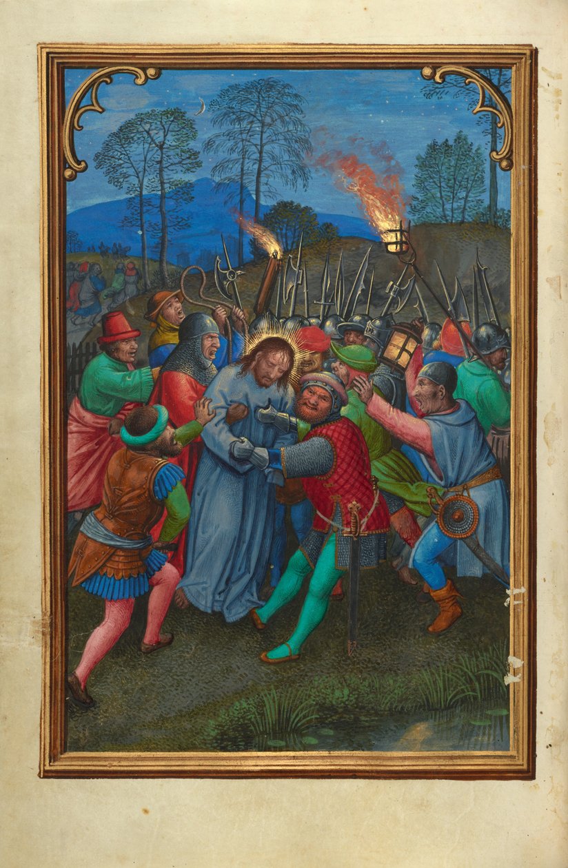 Die Flucht der Apostel von Simon Bening