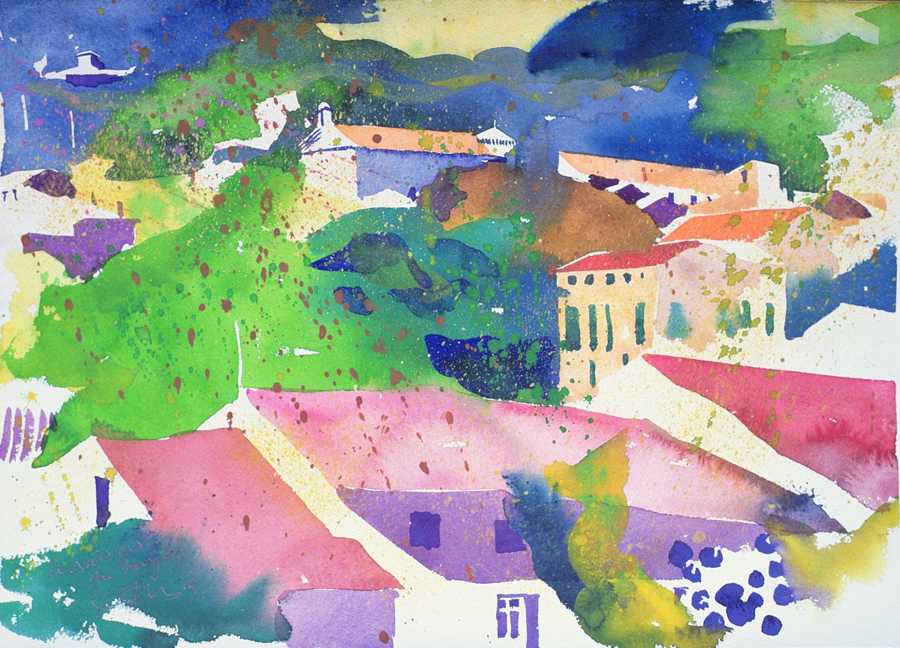 Les raisins de Faugeres, 2003 Frankreich von Simon Fletcher