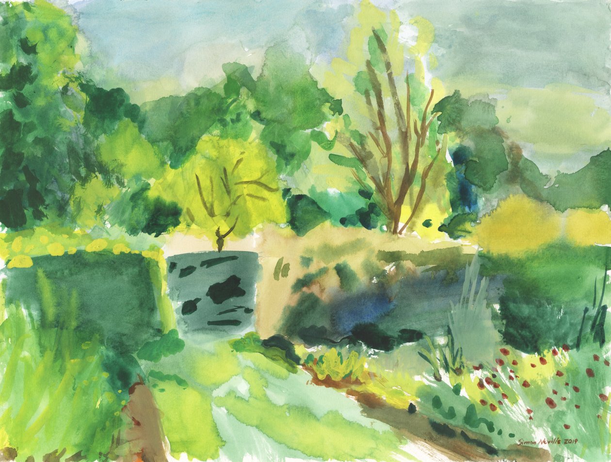 Ham House Wildnis, 2019 von Simon Neville