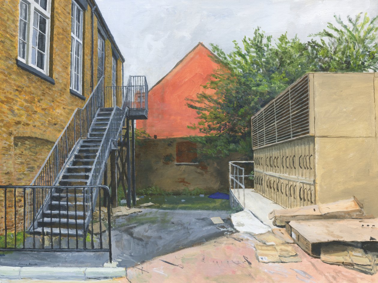 Kleiner Innenhof, Wandsworth von Simon Neville