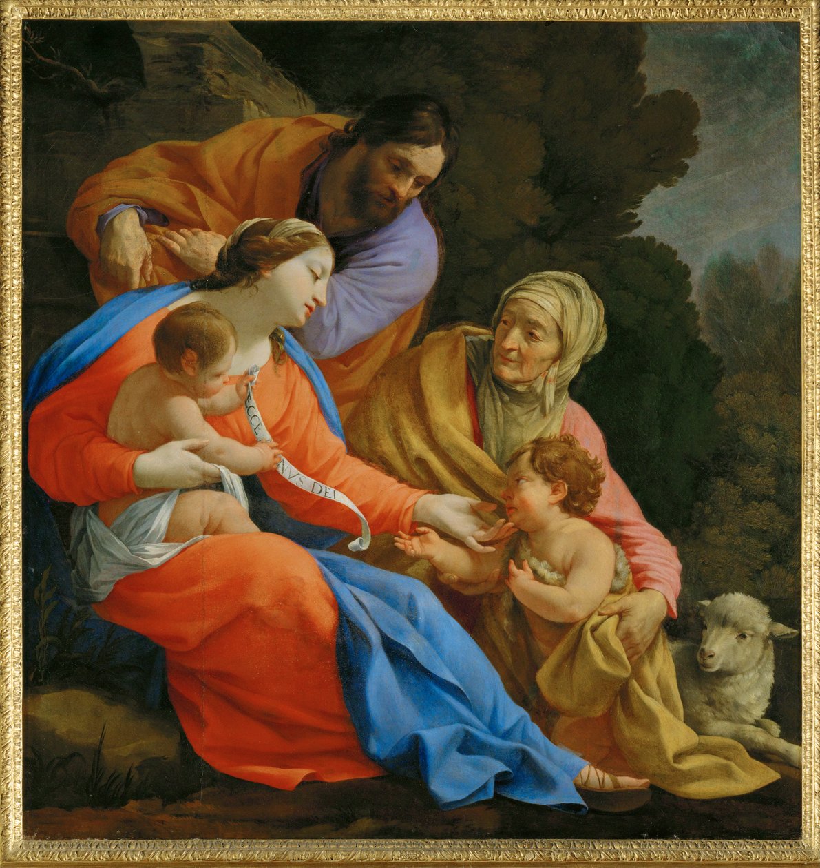 Die Heilige Familie von Simon Vouet