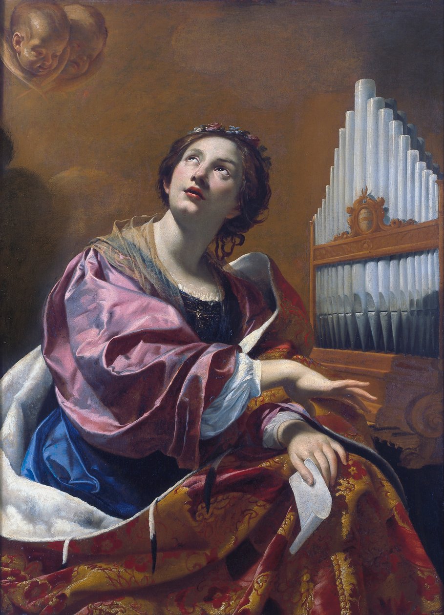 Heilige Cäcilia von Simon Vouet