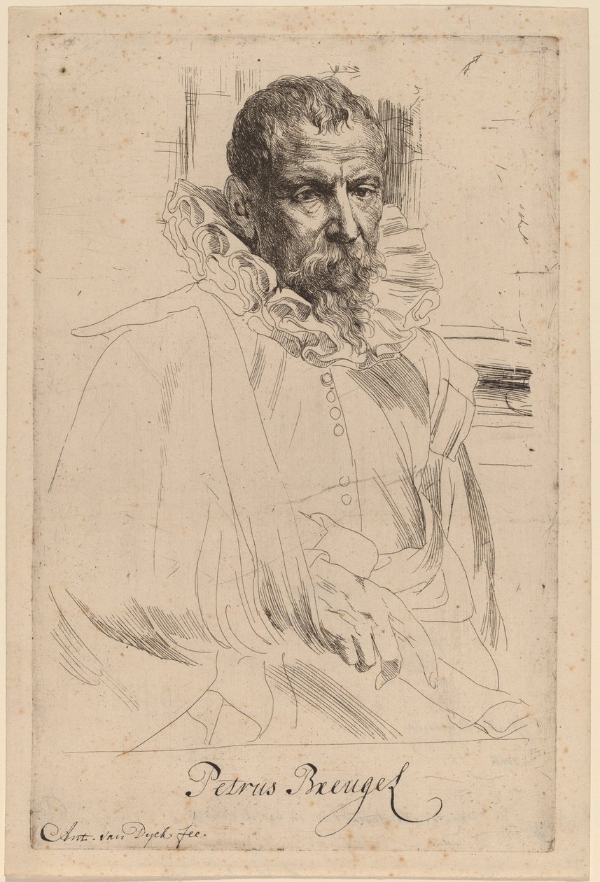Pieter Bruegel der Jüngere von Sir Anthony van Dyck