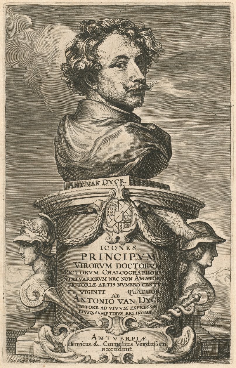 Selbstporträt von Sir Anthony van Dyck and Jacobus Neeffs