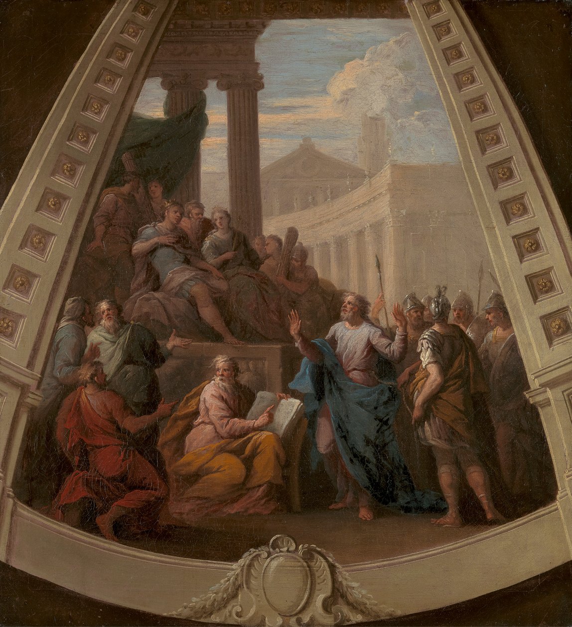 St. Paul vor Agrippa von Sir James Thornhill