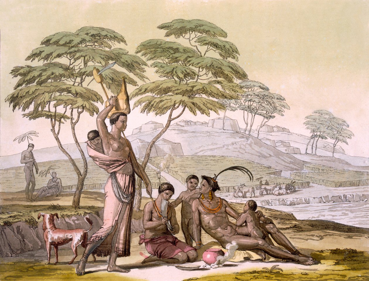 Band II Südostküste: Cafre-Nation, um 1820-40 von Sir John Barrow