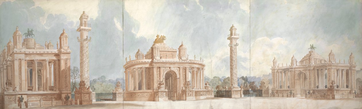 Entwurf für den Eingang zum Hyde Park und St. James