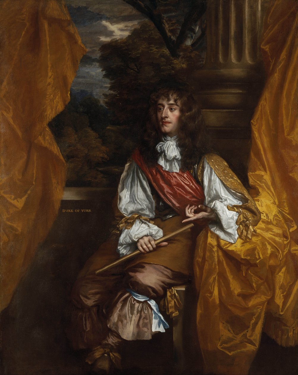 Porträt von James II. von England 1633-1701, 1661 von Sir Peter Lely