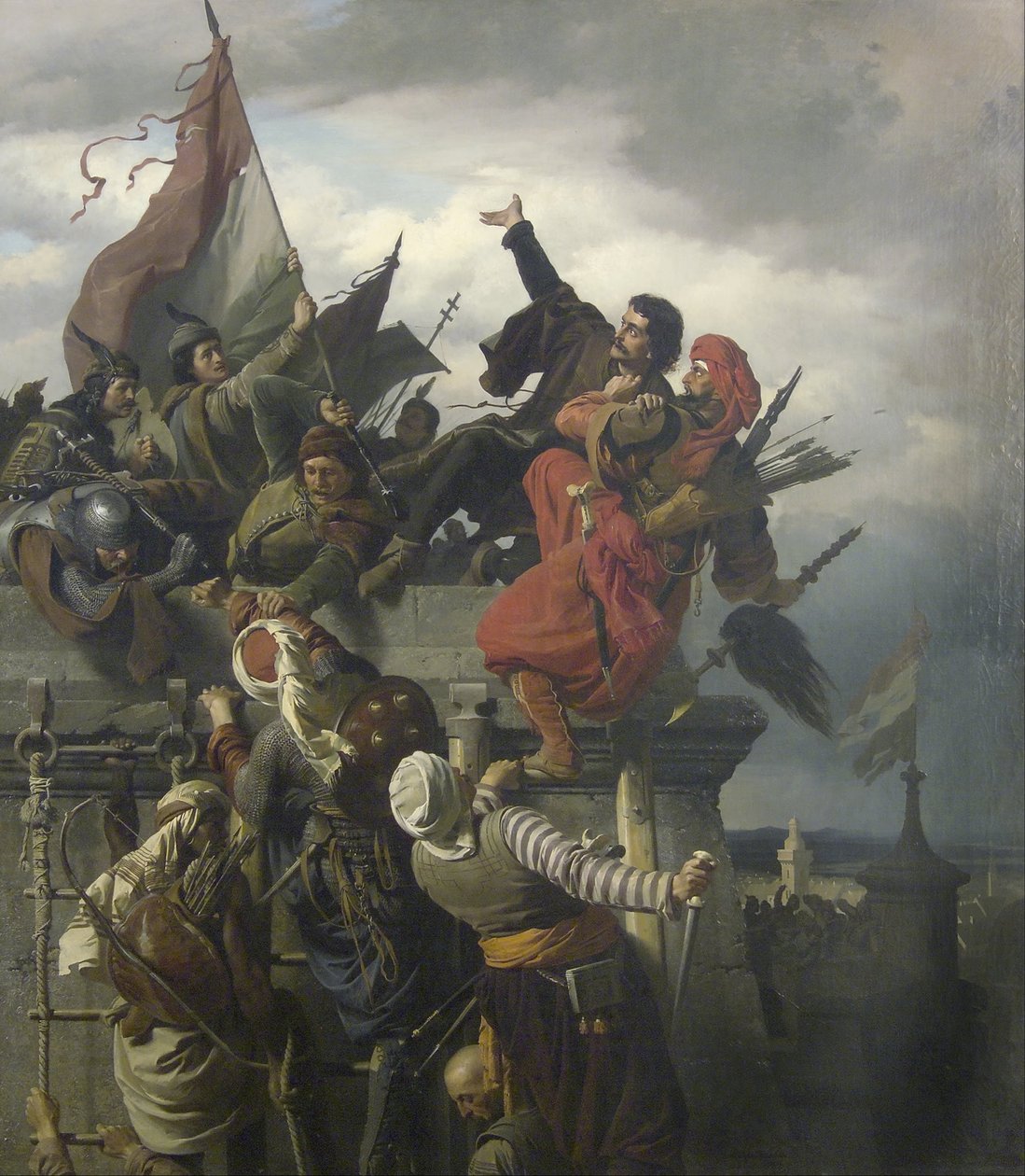 Das Selbstopfer von Titusz Dugovics von Alexander von Wagner