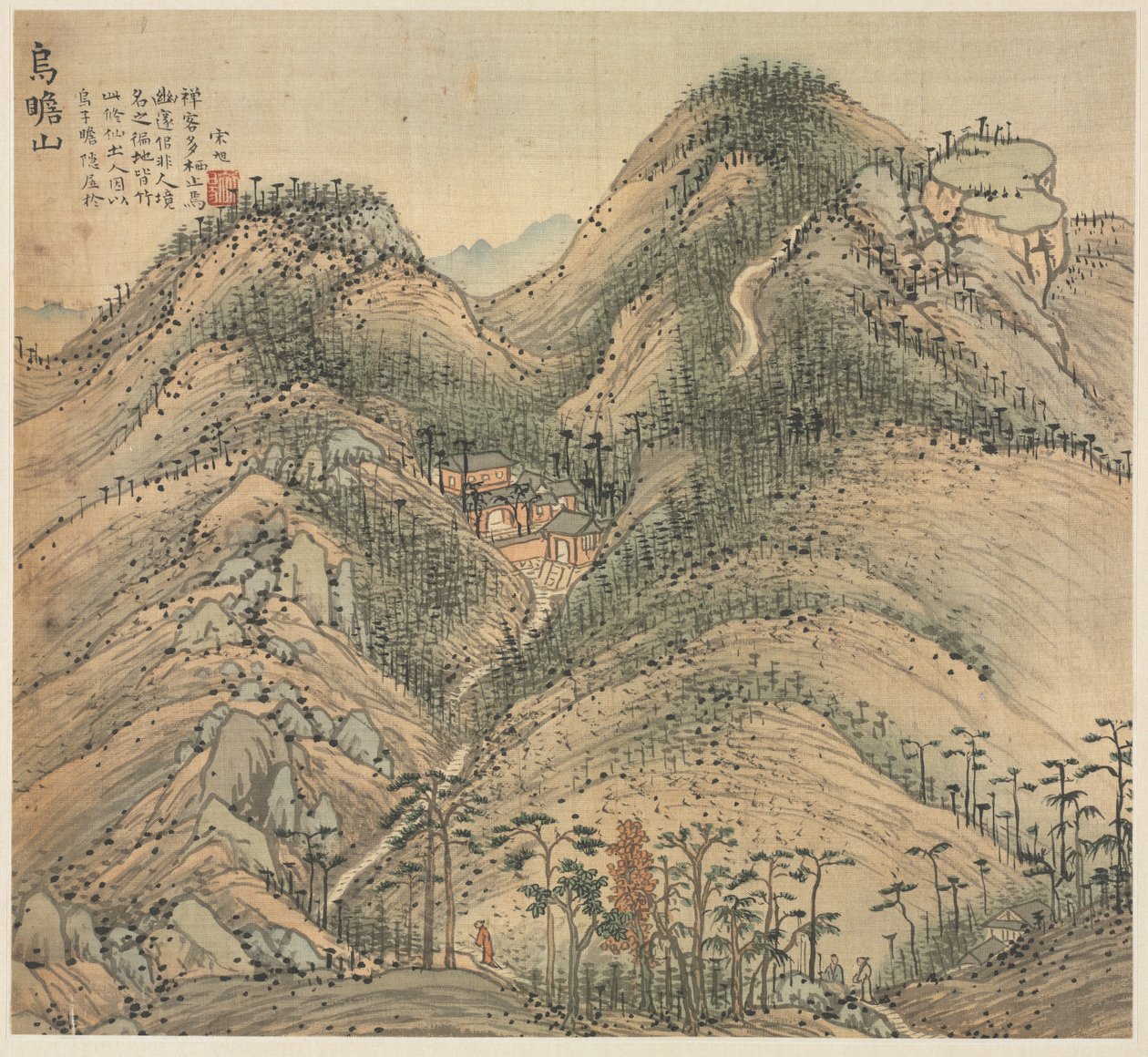 Berg Wuzhan von Song Xu