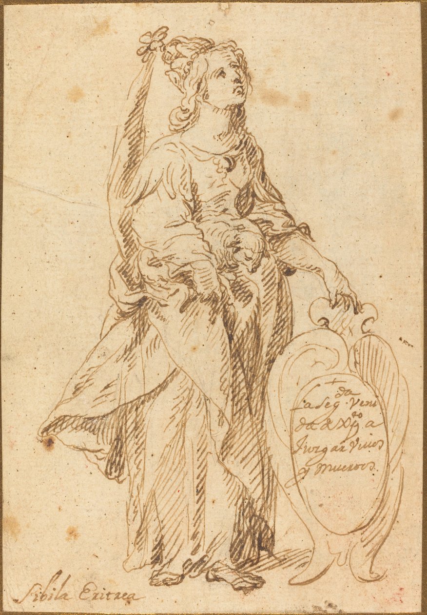 Eritreische Sibylle von Spanish 17th Century