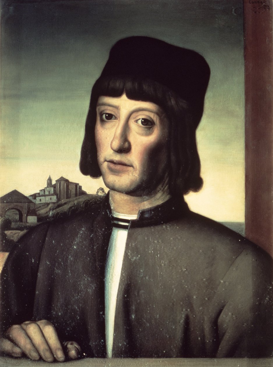 Porträt von Martin Alonzo Pinzon (gest. 1493) von Spanish School