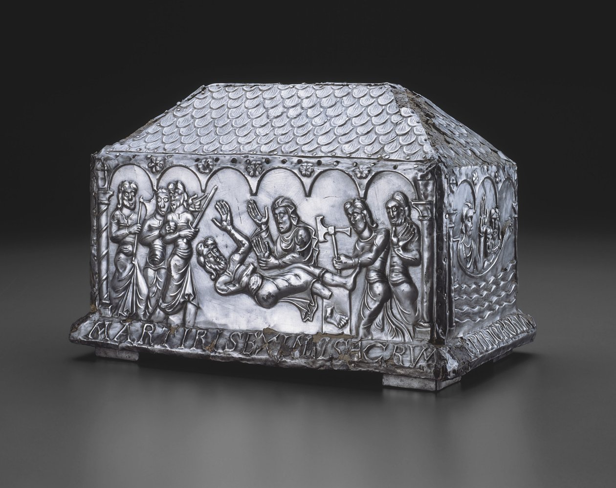 Reliquienschrein der Heiligen Adrian und Natalia, ca. 1150 von Spanish School