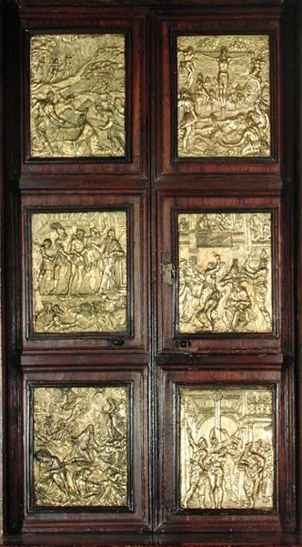 Schreintüren der Sakramentkapelle von Spanish School