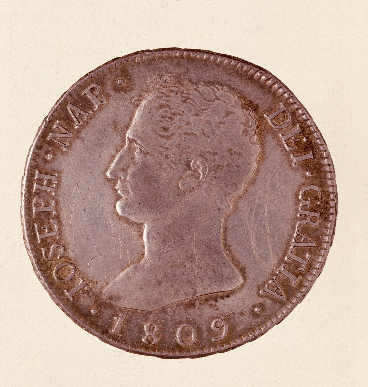 Silbermünze aus Spanien: Herrschaft von Joseph Napoleon von Spanish School