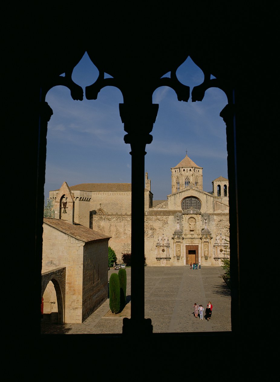 Ansicht der Kirche im Kloster, begonnen 1161 von Spanish School