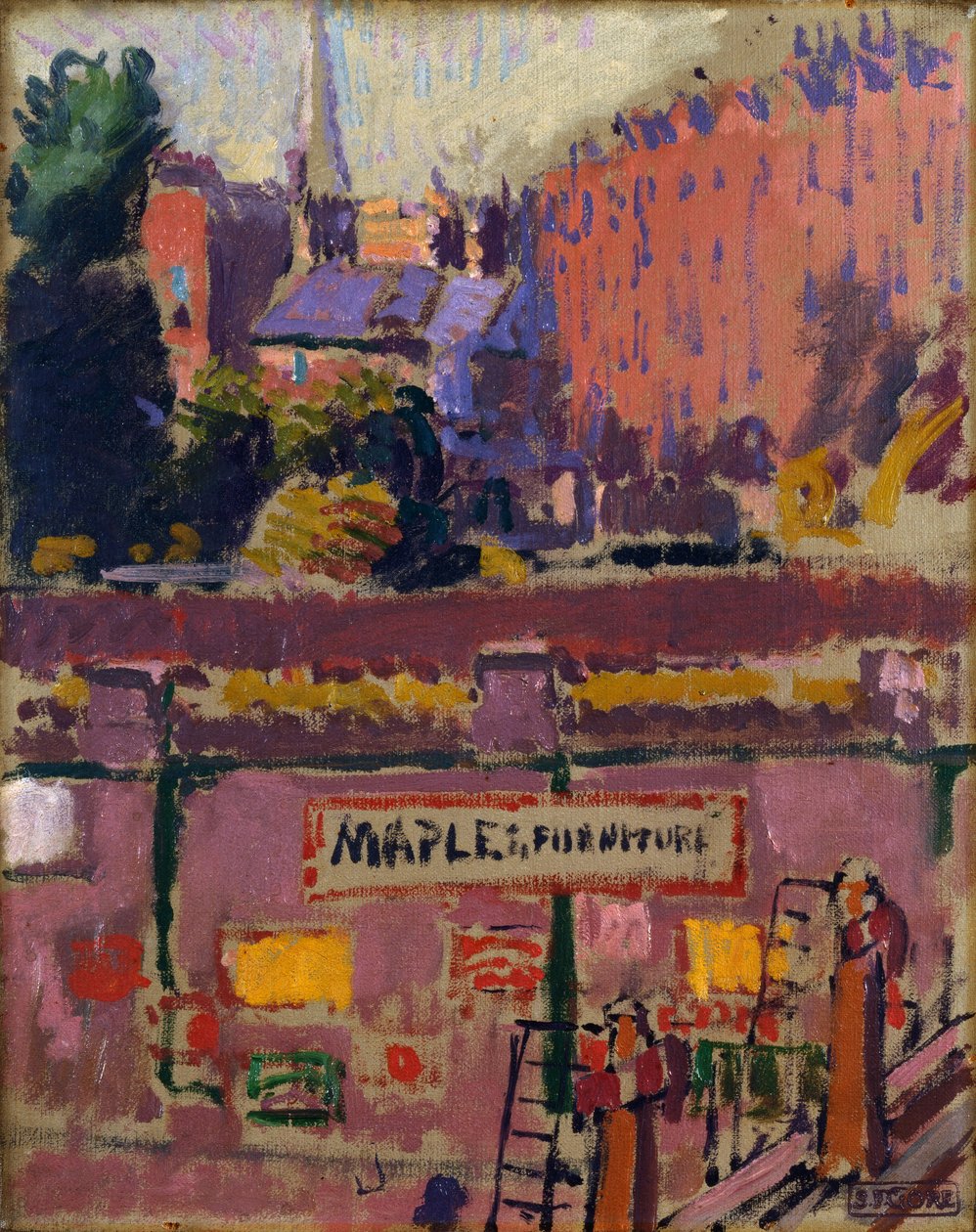 Aus einem Fenster in Hampstead, 1911 von Spencer Frederick Gore