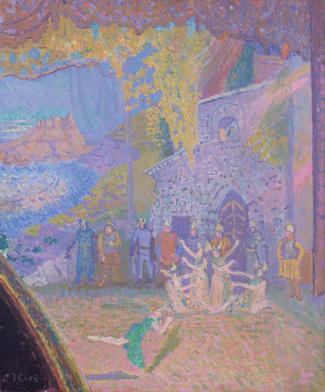 Der Tanz des Geistes von Irland, Alhambra Music Hall, 1910 von Spencer Frederick Gore