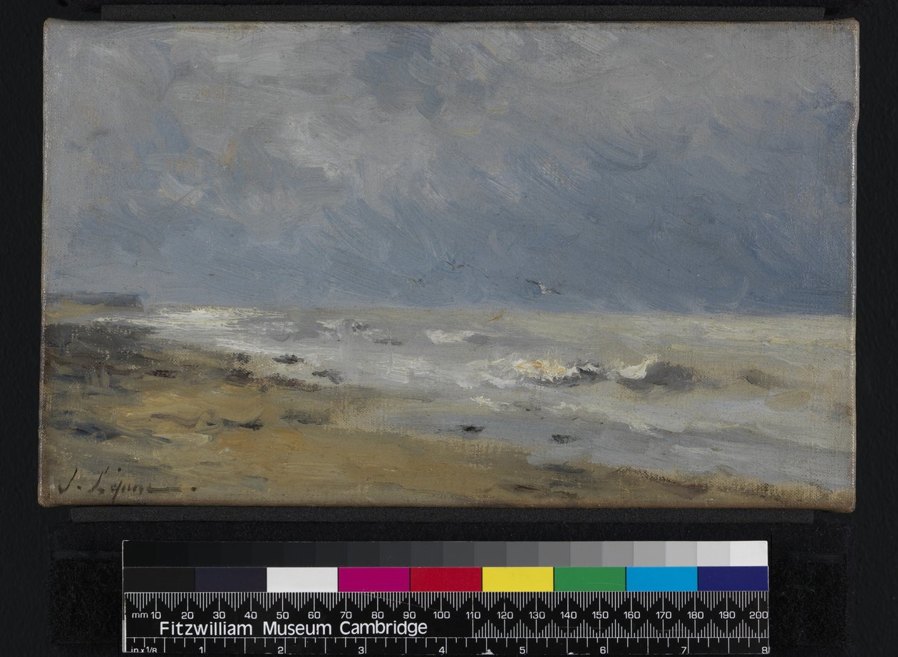 Die Küste der Normandie von Stanislas Victor Edouard Lepine
