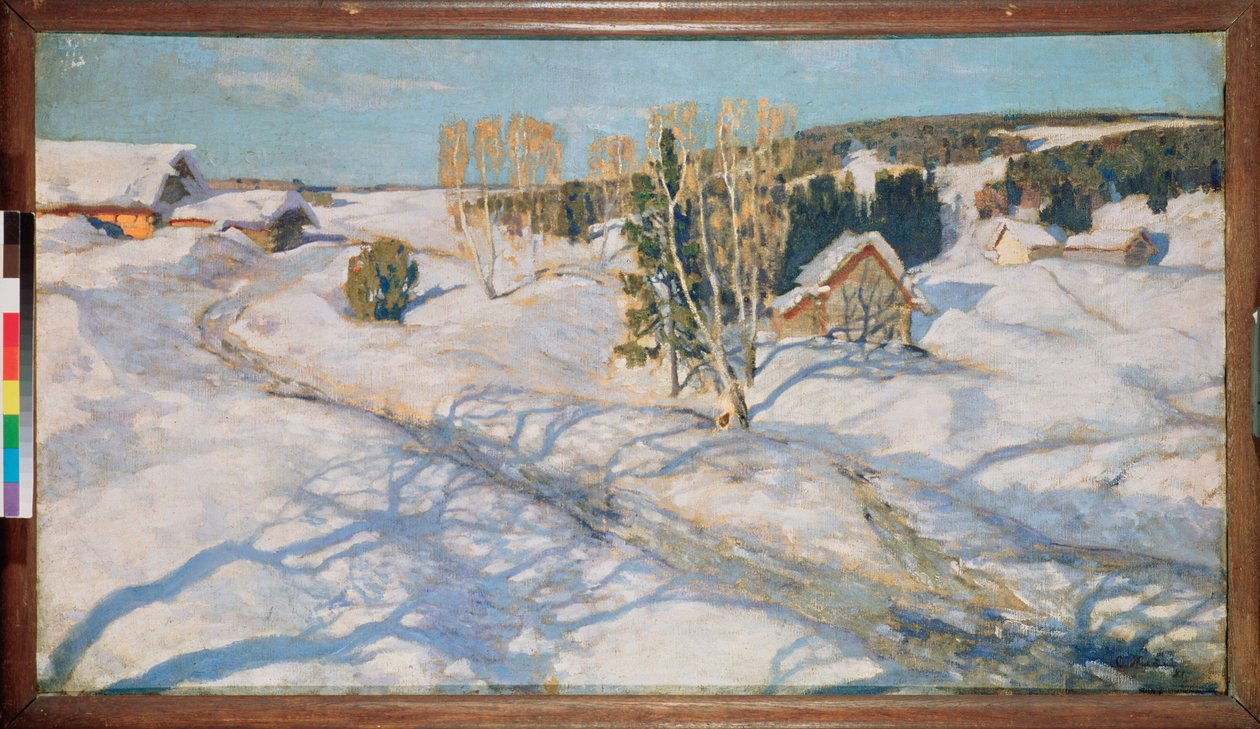 Blauer Schnee von Stanislav Joulianovitch Joukovski