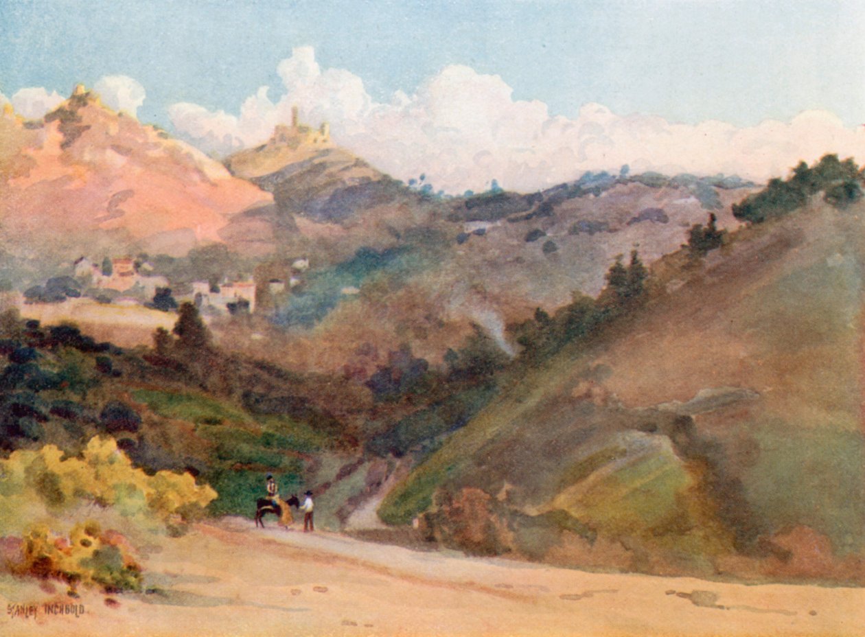 Gesamtansicht von Cintra von der Ebene von Stanley Inchbold