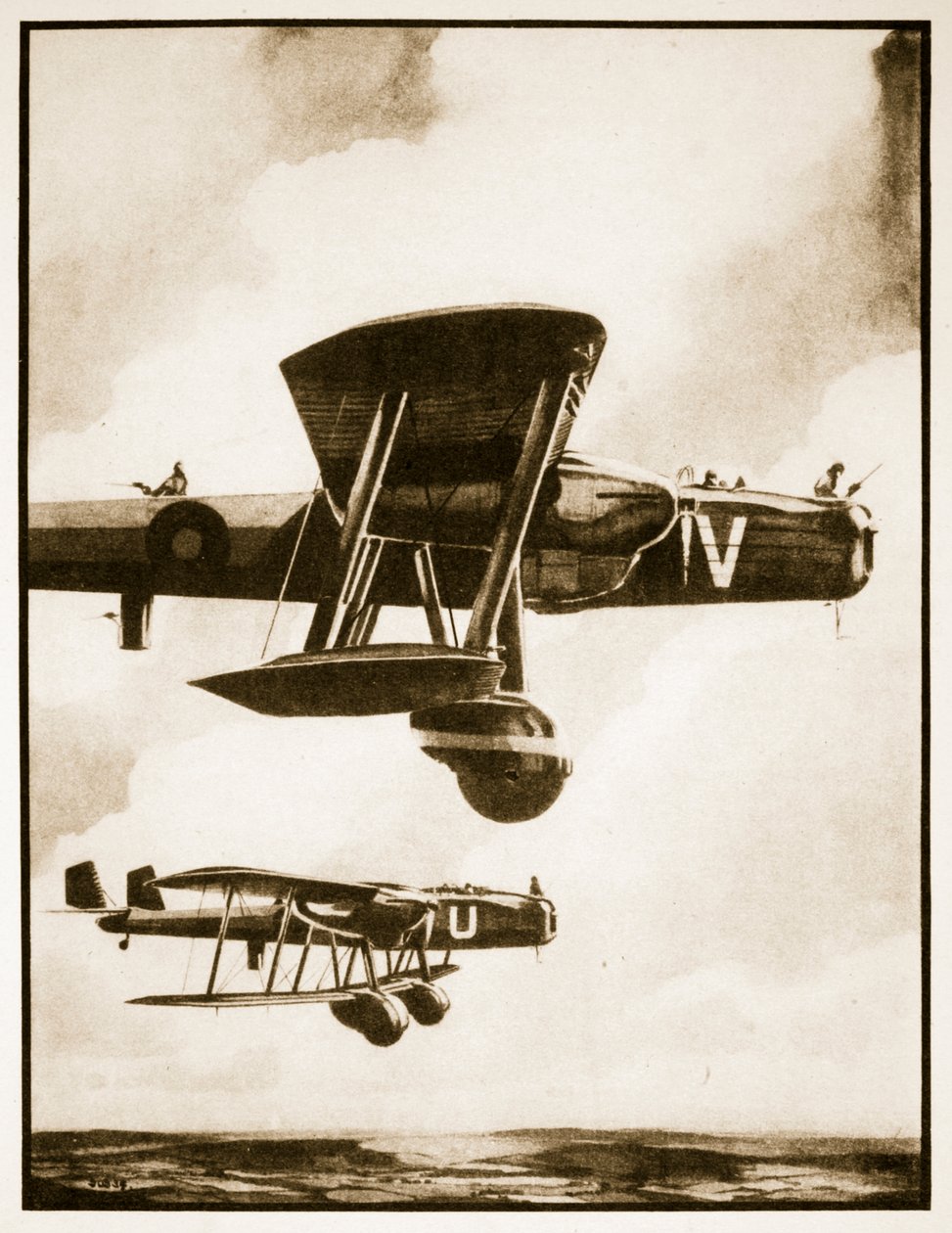 Big stuff, Illustration aus 'Flying Memories' von John Hamilton