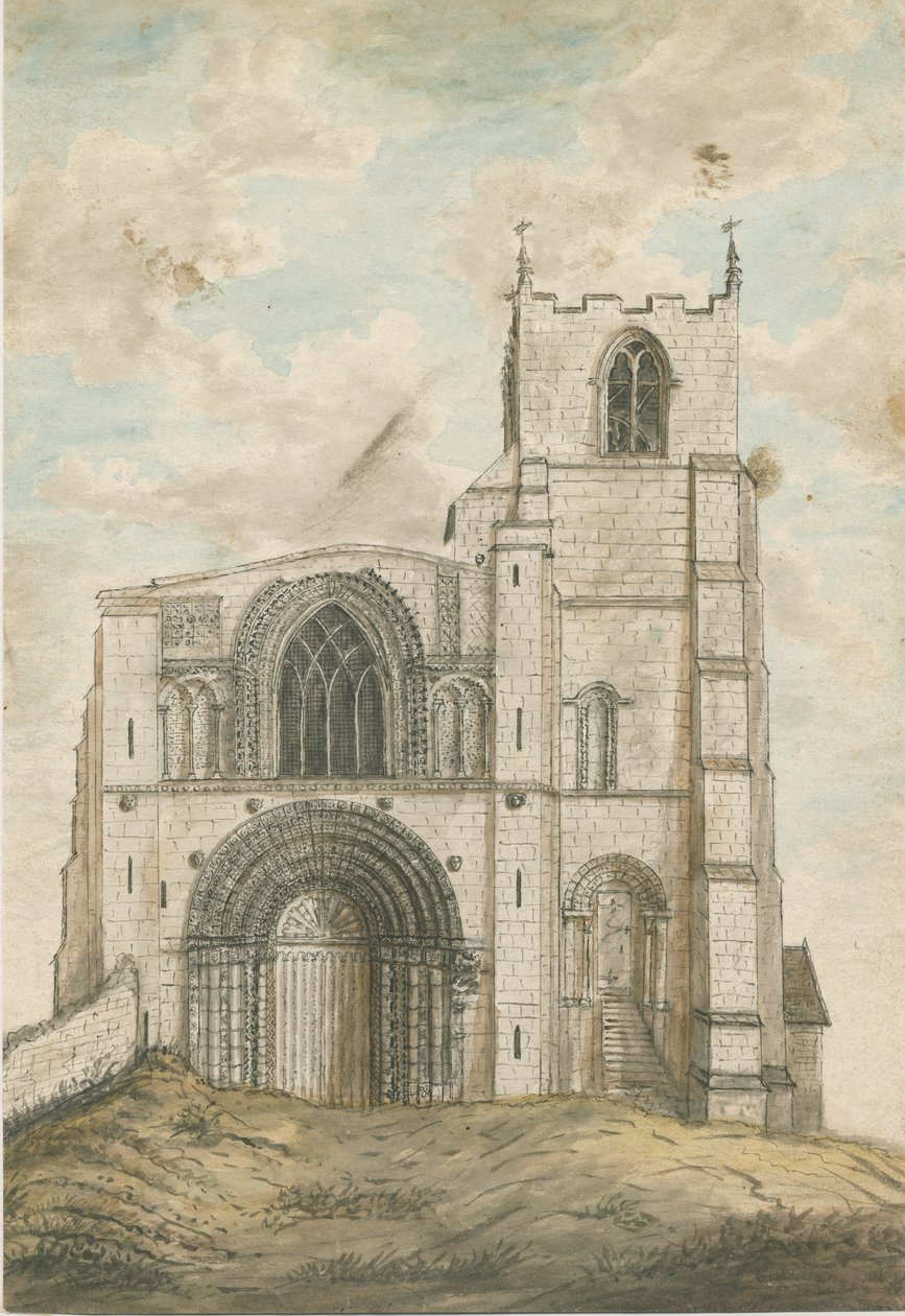 Tutbury Priory Kirche von Stebbing Shaw