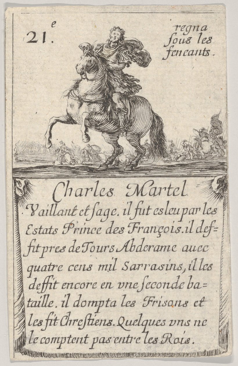 Charles Martel Vaillant et sage..., aus 