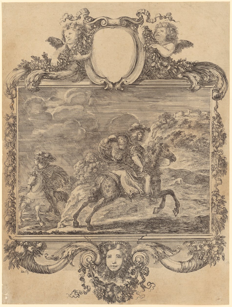 Clovis und Clotilde von Stefano della Bella