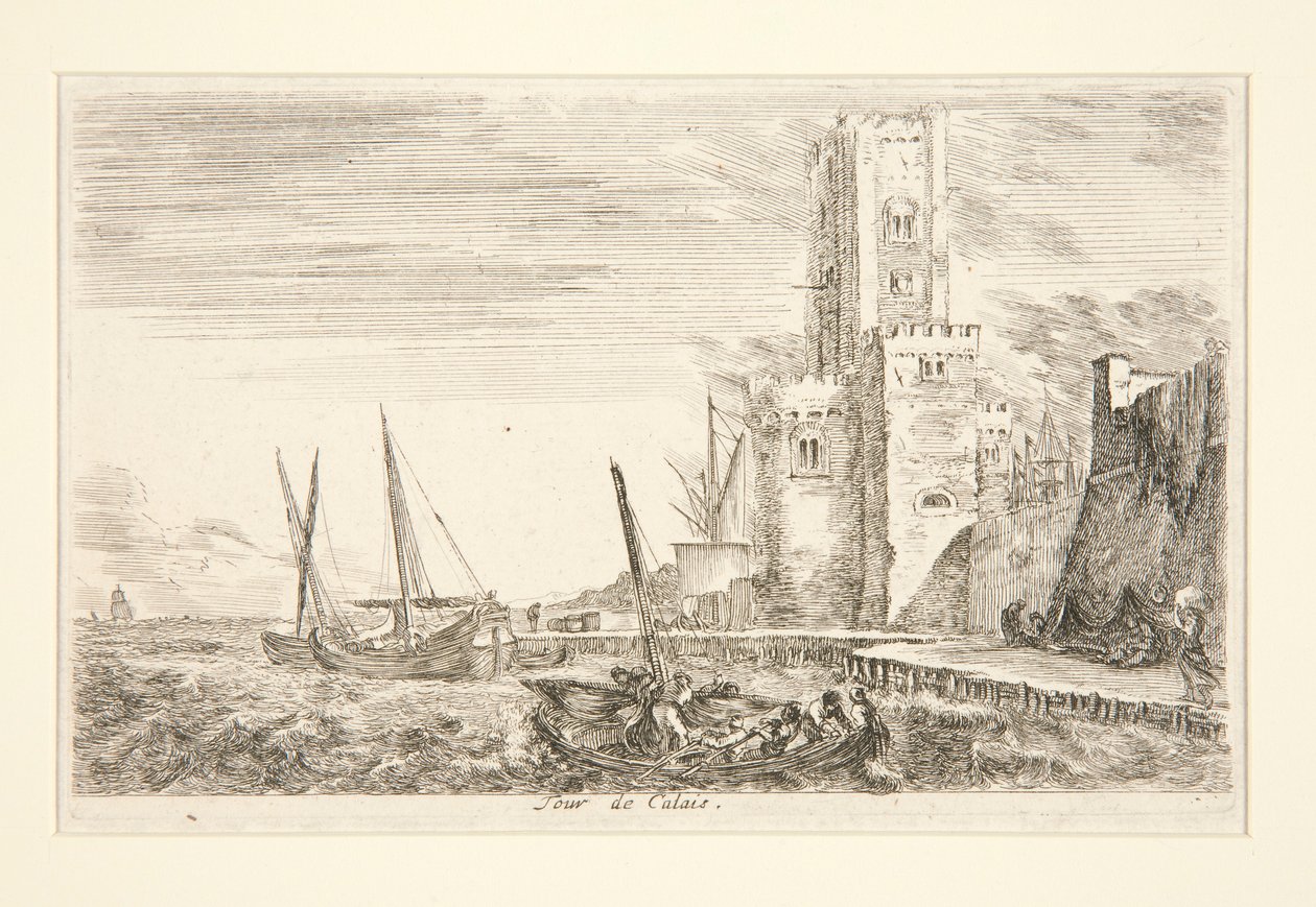 Turm von Calais von Stefano della Bella